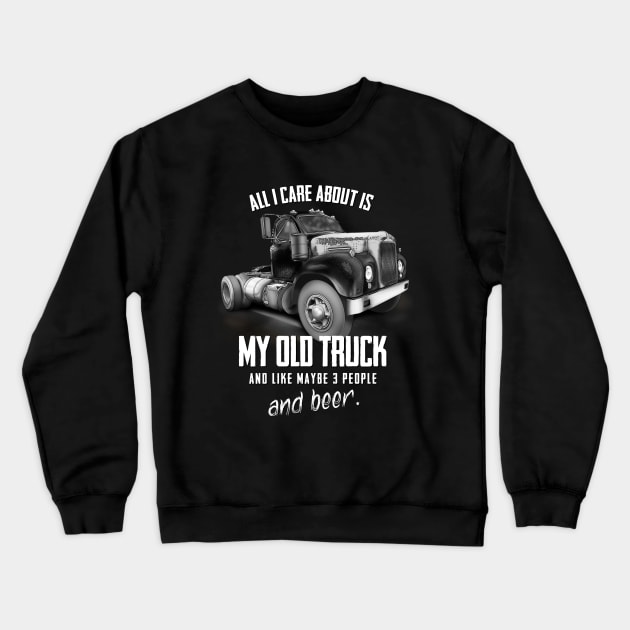 Classic Mack Truck Crewneck Sweatshirt by hardtbonez